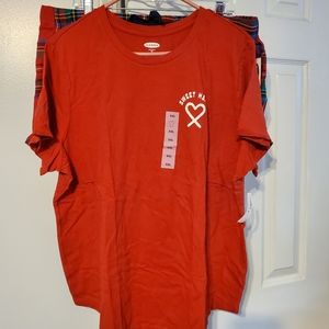 Old Navy, pj shirt. Size XXL, new with tags